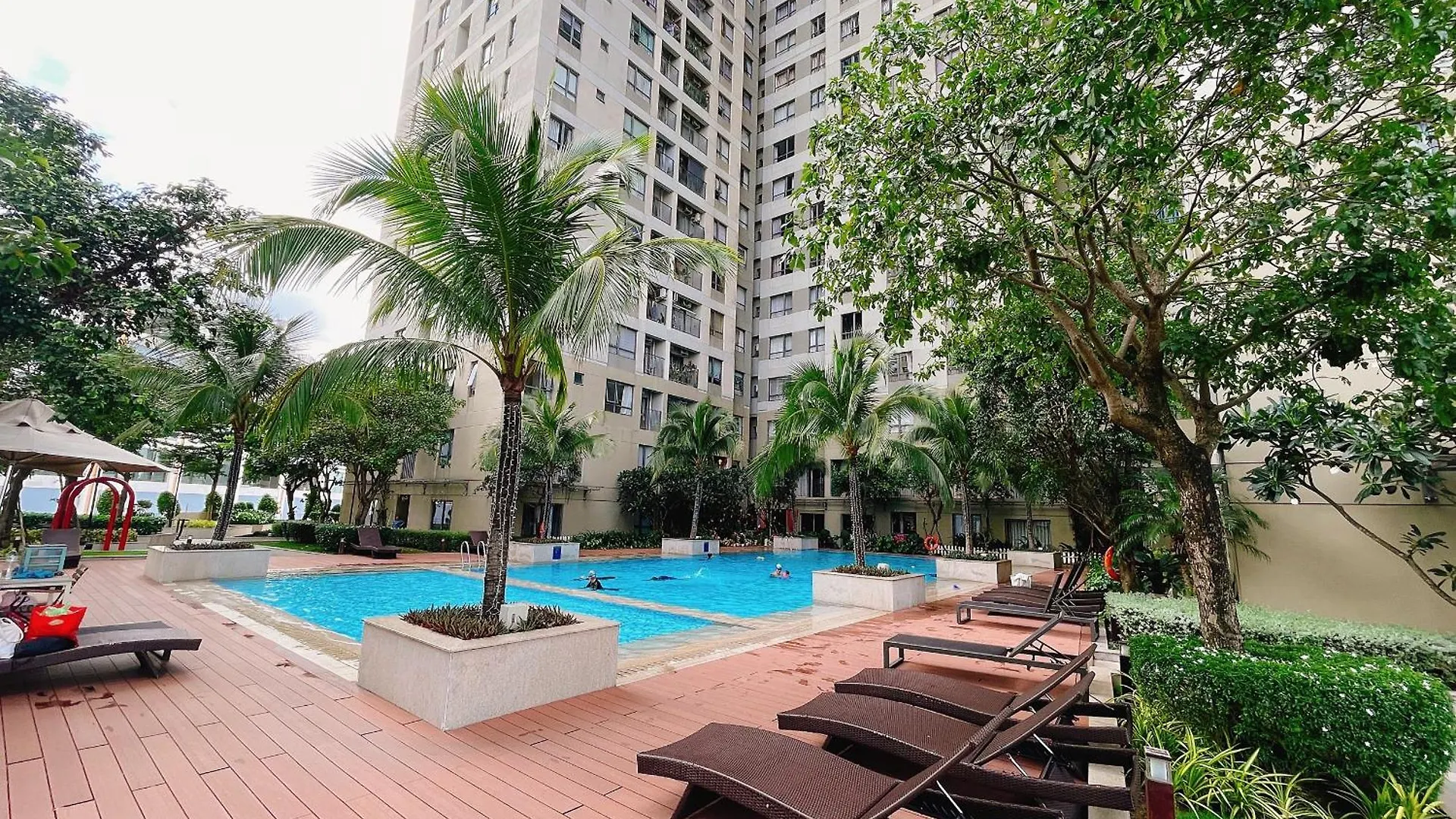 Apartment Masteri Thao Dien - 2 Bedroom Sunset View With Pool Gym Bbq - District 2 Ho Chi Minh City